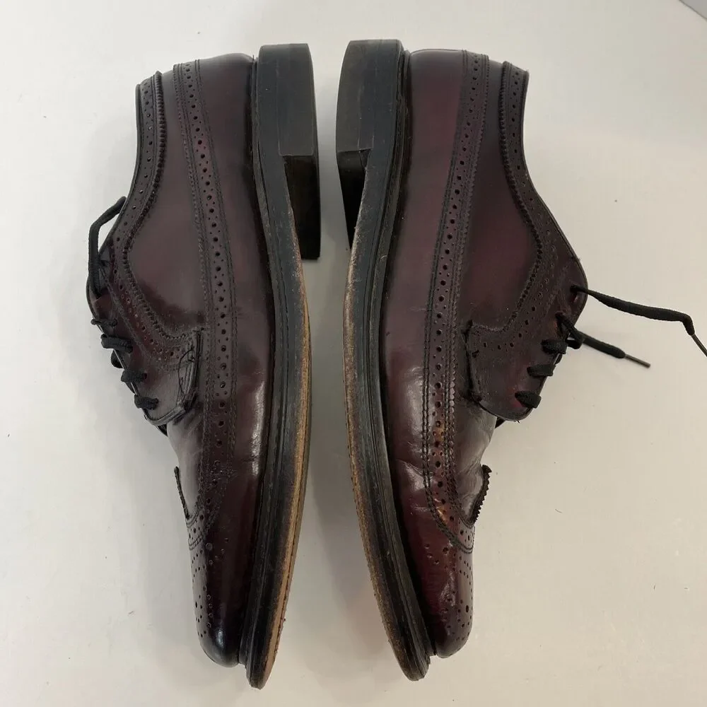 VTG O’Sullivans‎ Coburne Square Dress Shoes Size Mens US 9.5 Wingtip Oxford USA